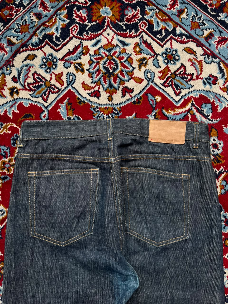 Uniform Bridge & Co. Selvedge Raw Dark Indigo Jeans - 34