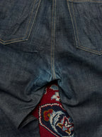Uniform Bridge & Co. Selvedge Raw Dark Indigo Jeans - 34