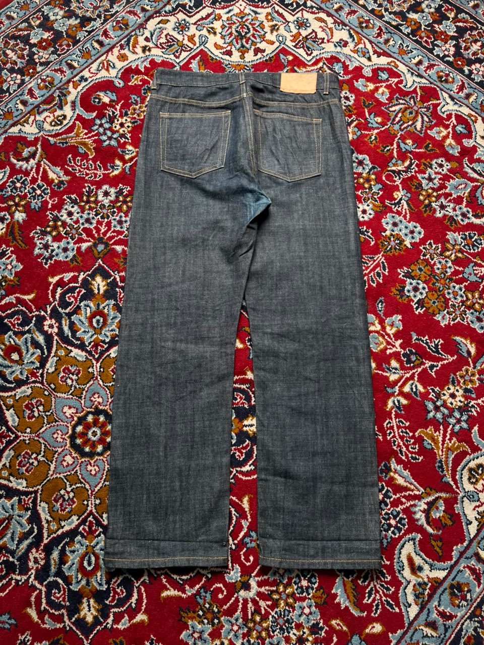 Uniform Bridge & Co. Selvedge Raw Dark Indigo Jeans - 34