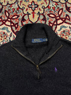 Polo Ralph Lauren Merino Wool Quarter-Zip Sweater - M