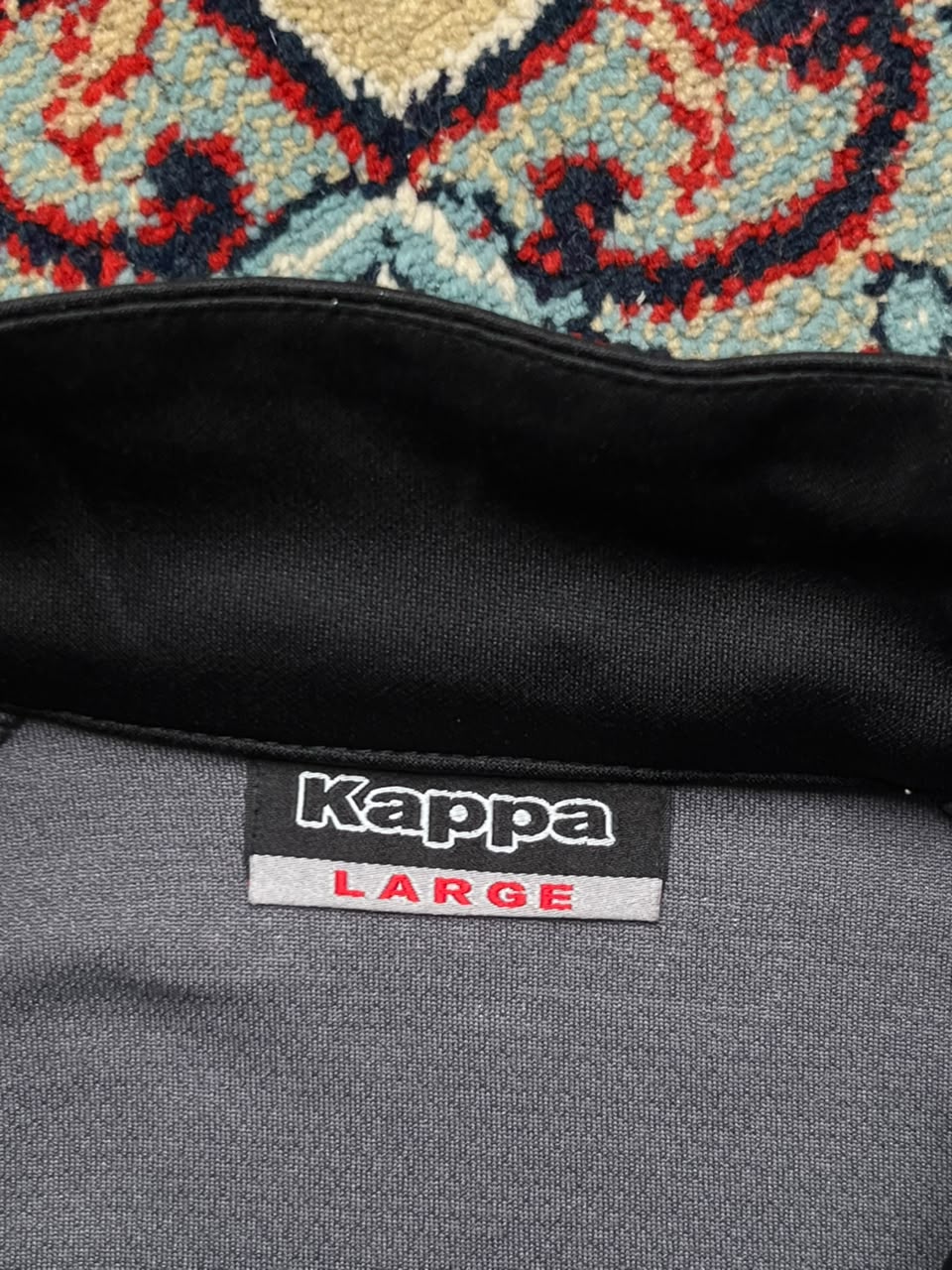 Kappa Starch Full-Zip Athletic Track Jacket - M
