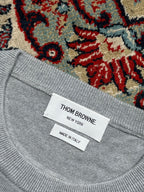 Thom Browne Stickman Graphic Knit Crewneck Sweater - M