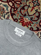 Thom Browne Stickman Graphic Knit Crewneck Sweater - M