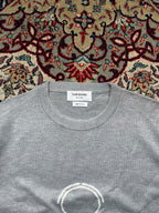 Thom Browne Stickman Graphic Knit Crewneck Sweater - M