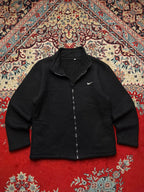 Nike Embroidered Swoosh Sherpa Fleece Jacket  M
