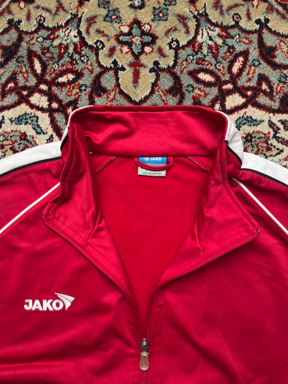 Jako Panel Striped Full-Zip Track Jacket - XL