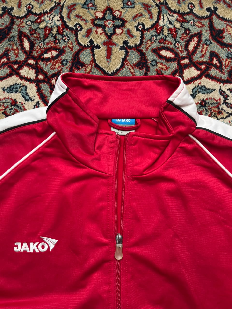 Jako Panel Striped Full-Zip Track Jacket - XL