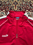Jako Panel Striped Full-Zip Track Jacket - XL