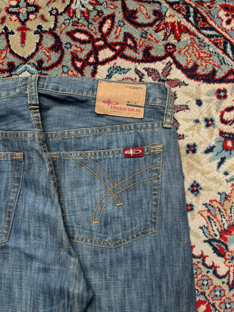 Big Star Dylan Bootcut Blue WashED Jeans - 32