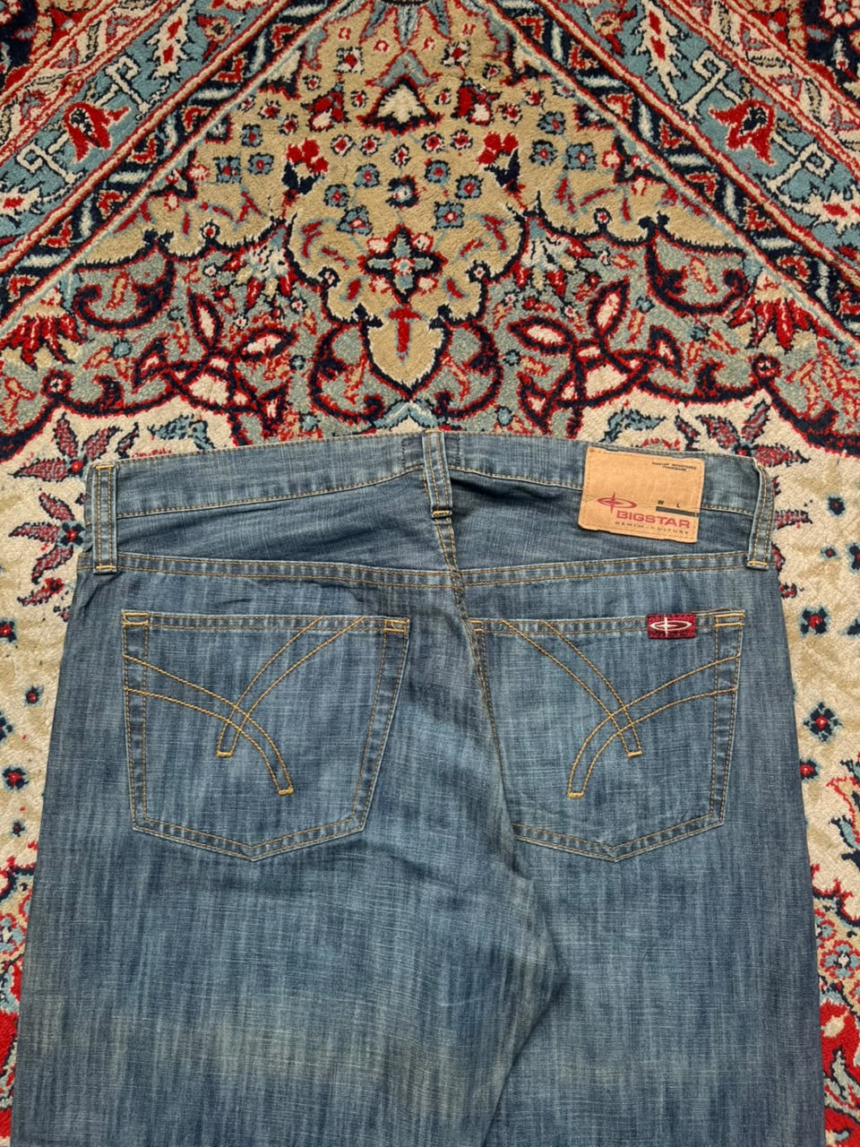Big Star Dylan Bootcut Blue WashED Jeans - 32