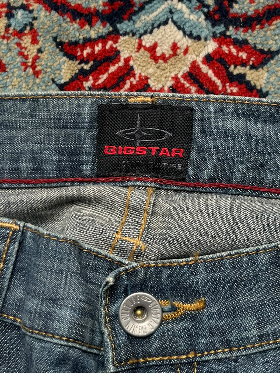 Big Star Dylan Bootcut Blue WashED Jeans - 32