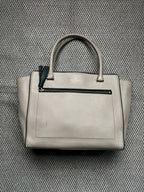 Kate Spade Chester Street Small Allyn Satchel Top Handle Leather Bag Taupe Tassel