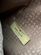 Kate Spade Chester Street Small Allyn Satchel Top Handle Leather Bag Taupe Tassel