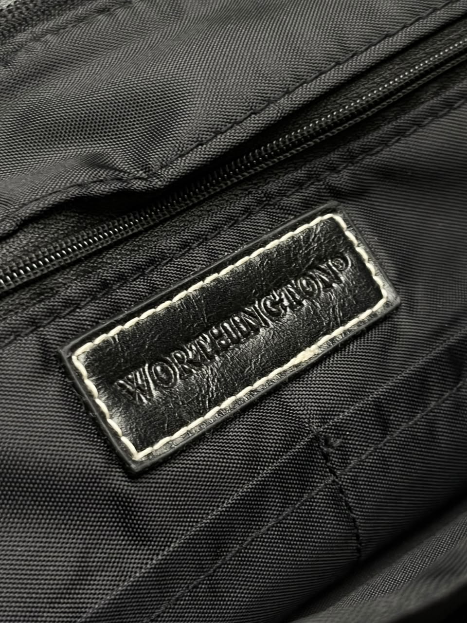 Worthington Black Faux Leather Laptop Tote Bag Briefcase Work Shoulder Bag Flap