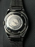 Vintage Orient Crystal 21 Jewels Brown Two-Tone Dial TV Case Watch