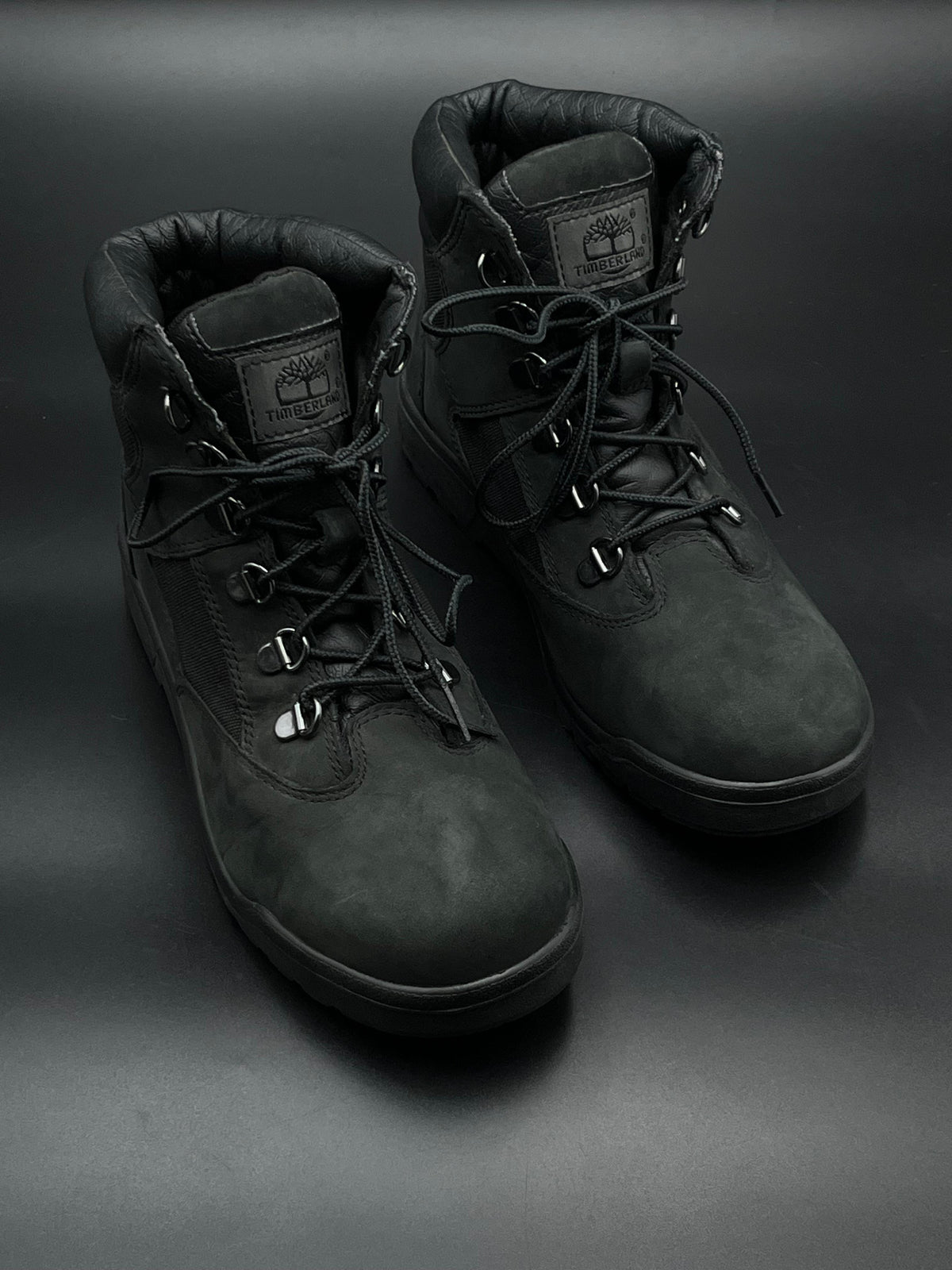 Timberland Field Boot D-Ring Leather Mesh Ankle Boots Black 44990 - 40