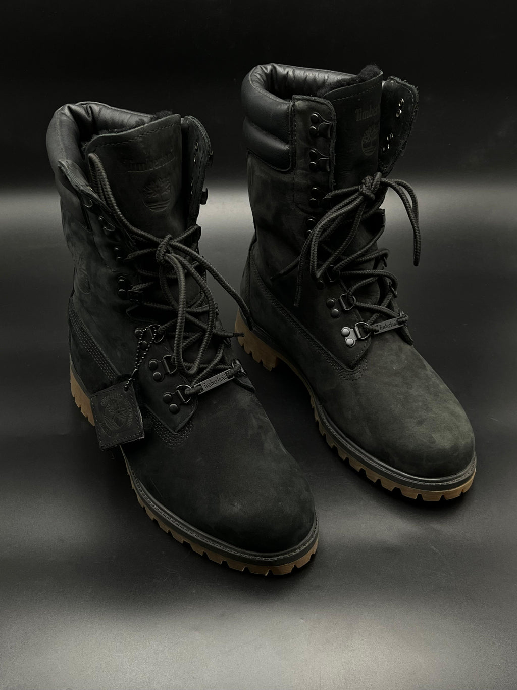 Timberland 40 Below Super Boot Black Nubuck Vibram Sole A1UCY - 44
