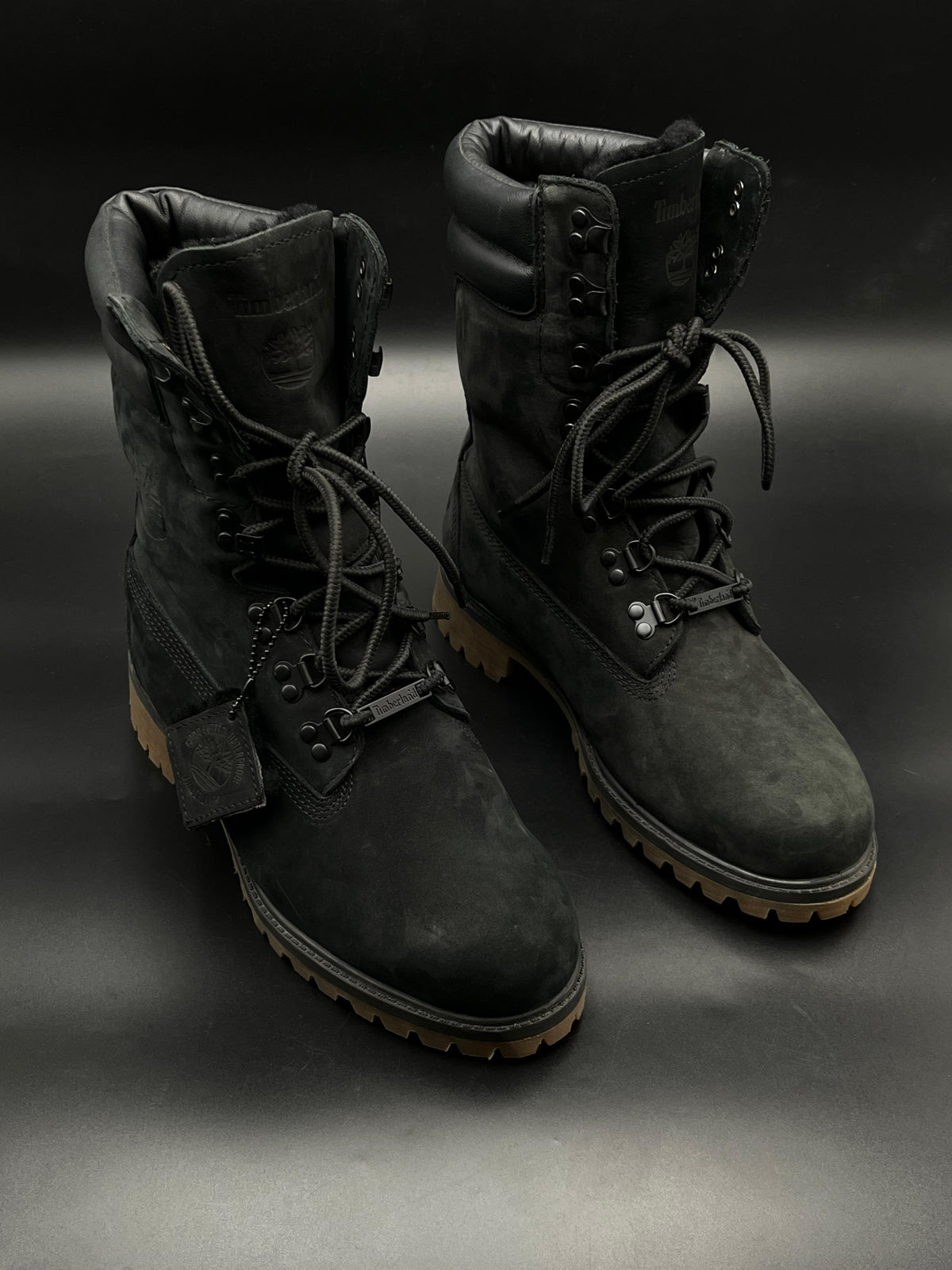 Timberland 40 Below Super Boot Black Nubuck Vibram Sole A1UCY - 44