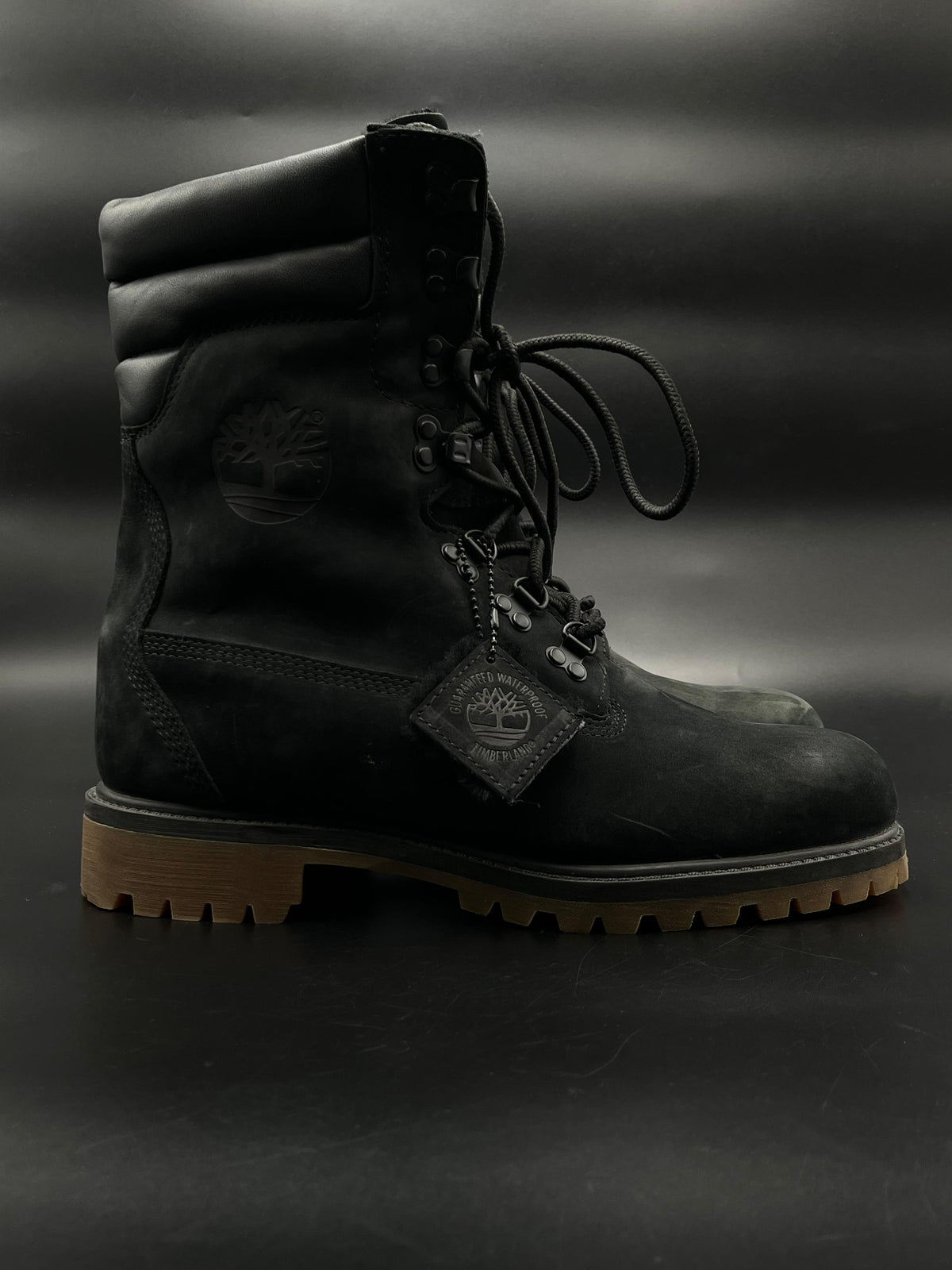 Timberland 40 Below Super Boot Black Nubuck Vibram Sole A1UCY - 44