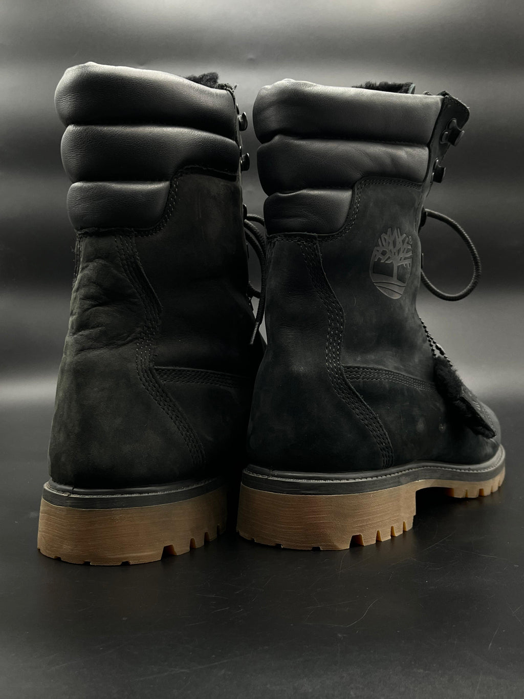 Timberland 40 Below Super Boot Black Nubuck Vibram Sole A1UCY - 44