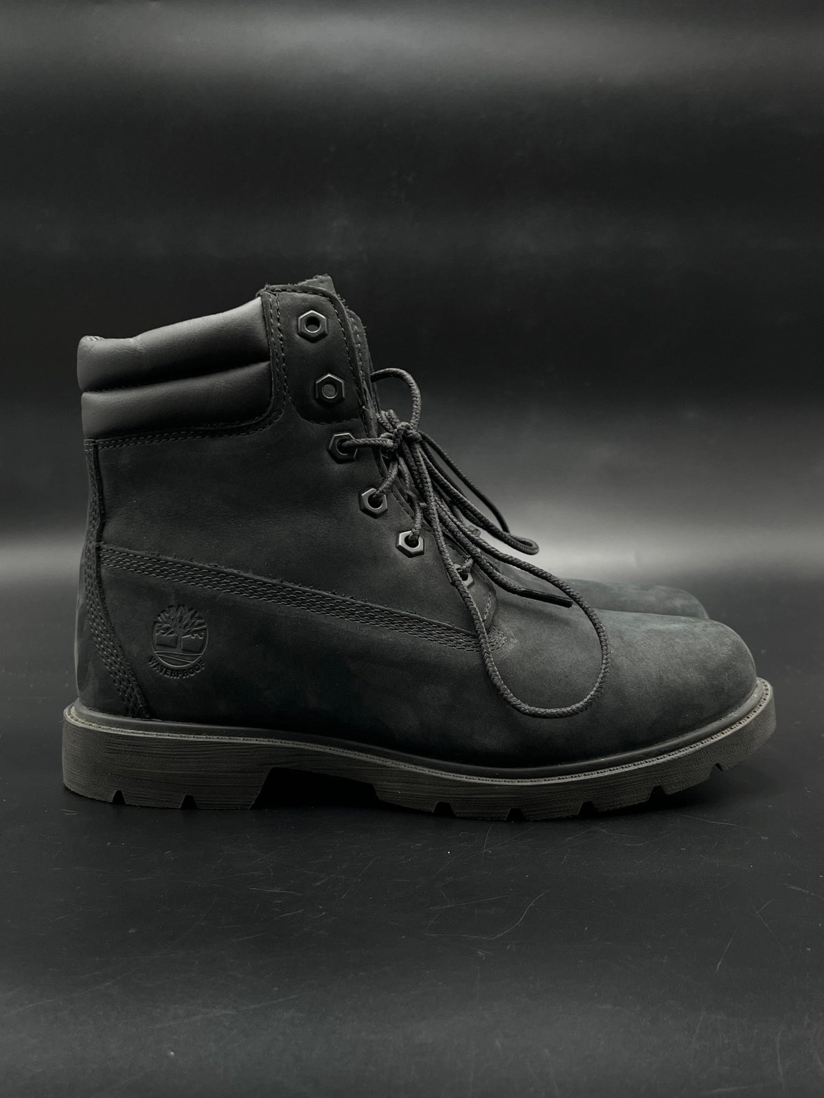 Timberland Waterville  Waterproof Boots All Black Nubuck A156S - 38.5