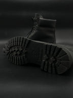 Timberland Basic 6 Inch Ankle Boots Triple Black Leather A1MA6 - 43
