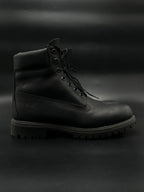 Timberland Basic 6 Inch Ankle Boots Triple Black Leather A1MA6 - 43