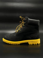 Timberland Premium  Waterproof Boots Black Yellow Sole A5Q96 - 40