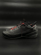 Arcteryx Acrux FL GTX Gore-Tex Vibram Approach Hiking Shoes Black Red - 44.5