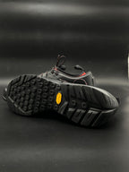 Arcteryx Acrux FL GTX Gore-Tex Vibram Approach Hiking Shoes Black Red - 44.5