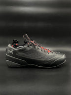 Arcteryx Acrux FL GTX Gore-Tex Vibram Approach Hiking Shoes Black Red - 44.5