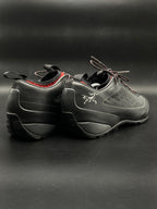 Arcteryx Acrux FL GTX Gore-Tex Vibram Approach Hiking Shoes Black Red - 44.5