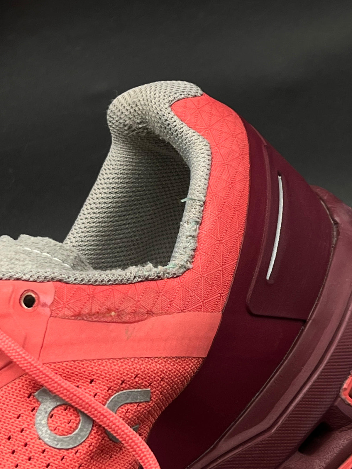 On Cloudventure Womens Trail Running Shoes Coral Pink Mulberry Sneaker - 38