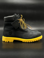 Timberland Premium  Waterproof Boots Black Yellow Sole A5Q96 - 40
