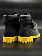 Timberland Premium  Waterproof Boots Black Yellow Sole A5Q96 - 40