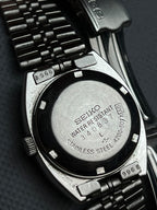Vintage Seiko 5 Automatic Watch Blue Dial 4206-501A Jubilee Bracelet 1983