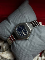 Vintage Seiko Hi-Beat Automatic Watch Blue Dial 2206-7040