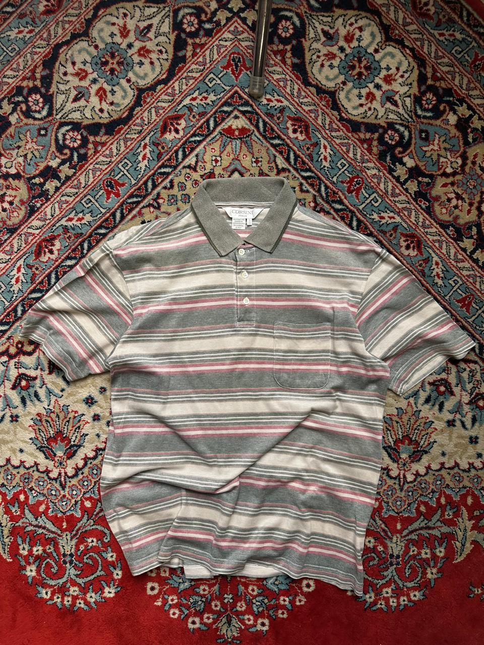 CORSINI ITALY VINTAGE KNITTED POLO