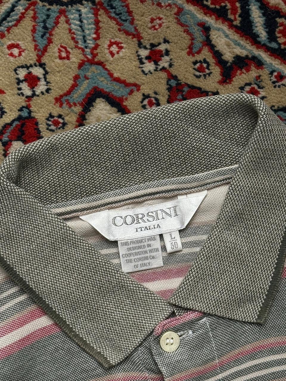 CORSINI ITALY VINTAGE KNITTED POLO