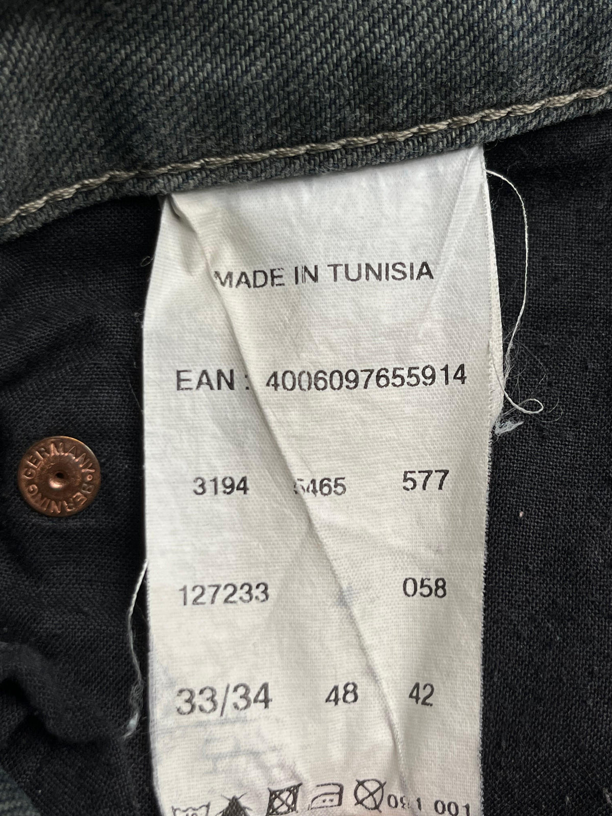 Vintage Mustang Dark WashED Bootcut Jeans - 32