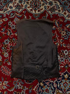 Hugo Boss Black Label Wool-Blend Pinstripe Suit Vest - M