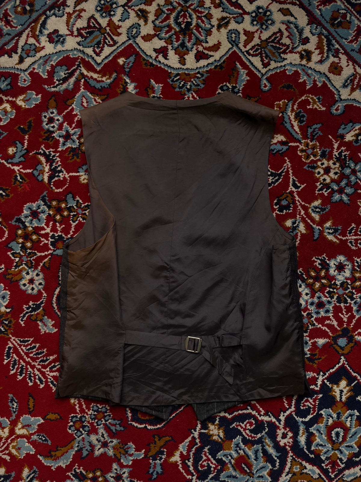 Hugo Boss Black Label Wool-Blend Pinstripe Suit Vest - M