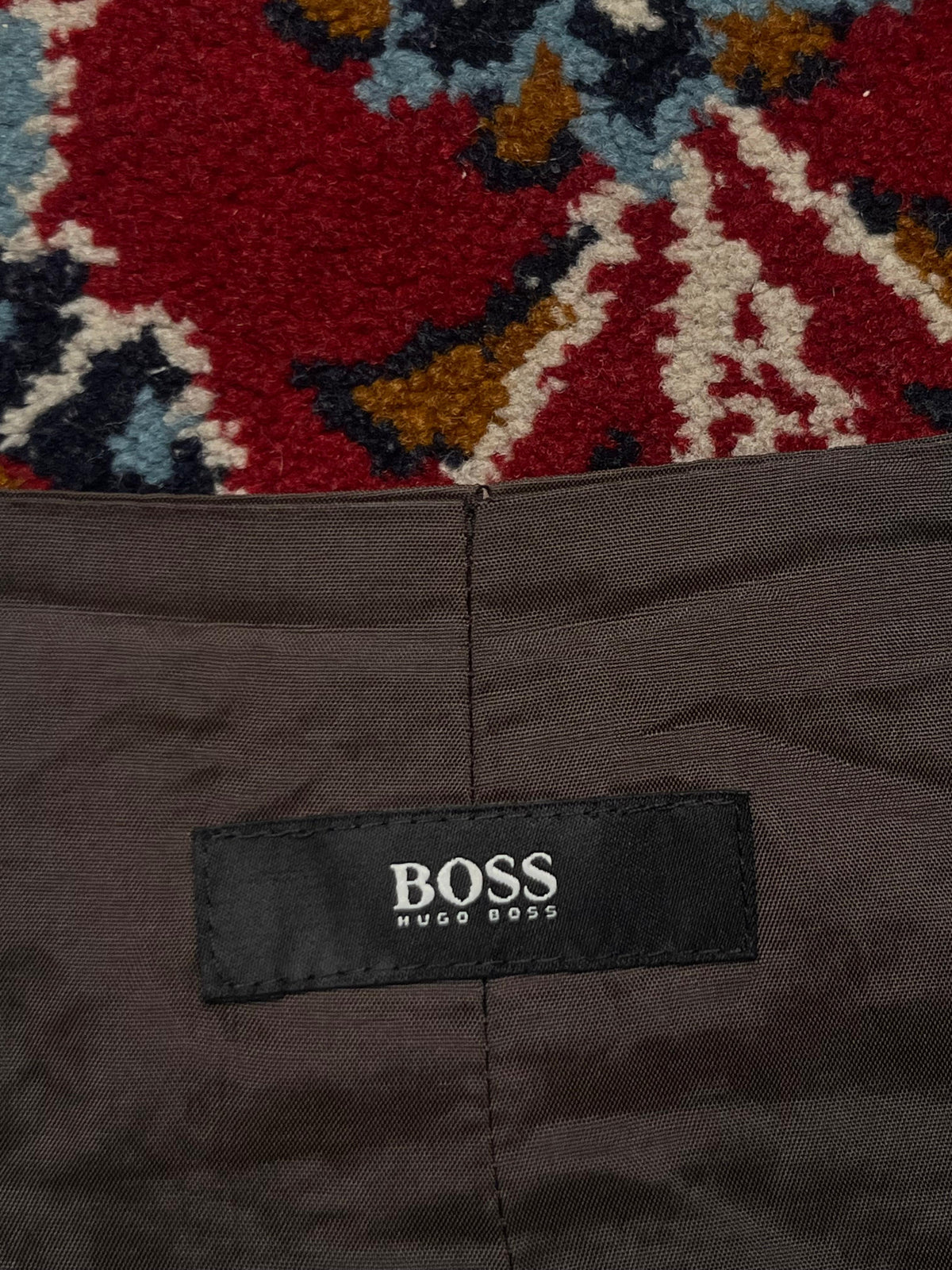 Hugo Boss Black Label Wool-Blend Pinstripe Suit Vest - M