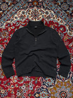 Hugo Boss Black Label Quarter-Zip Fleece Sweatshirt - M