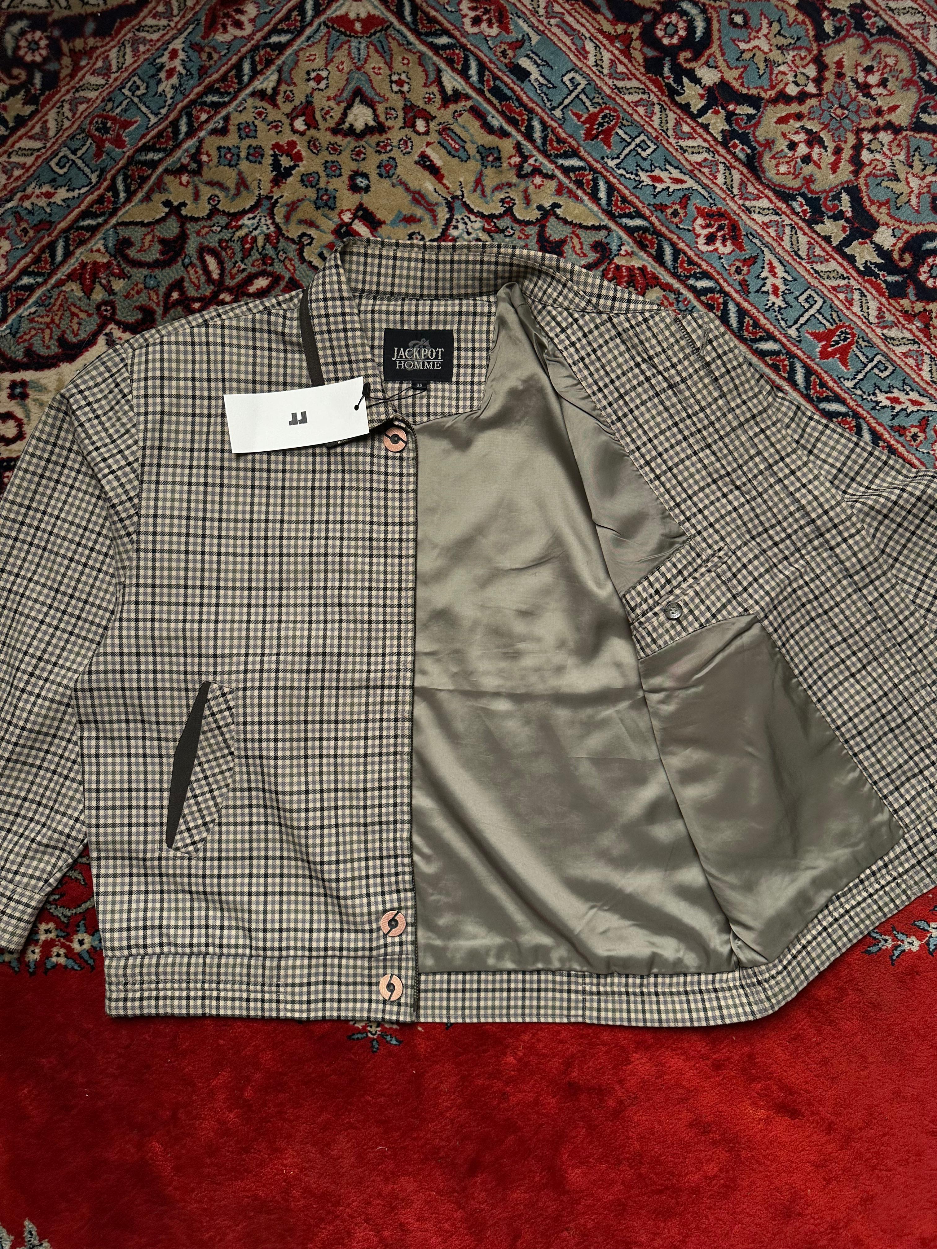 Jackpot Homme Vintage Box Fit Textured Jacket